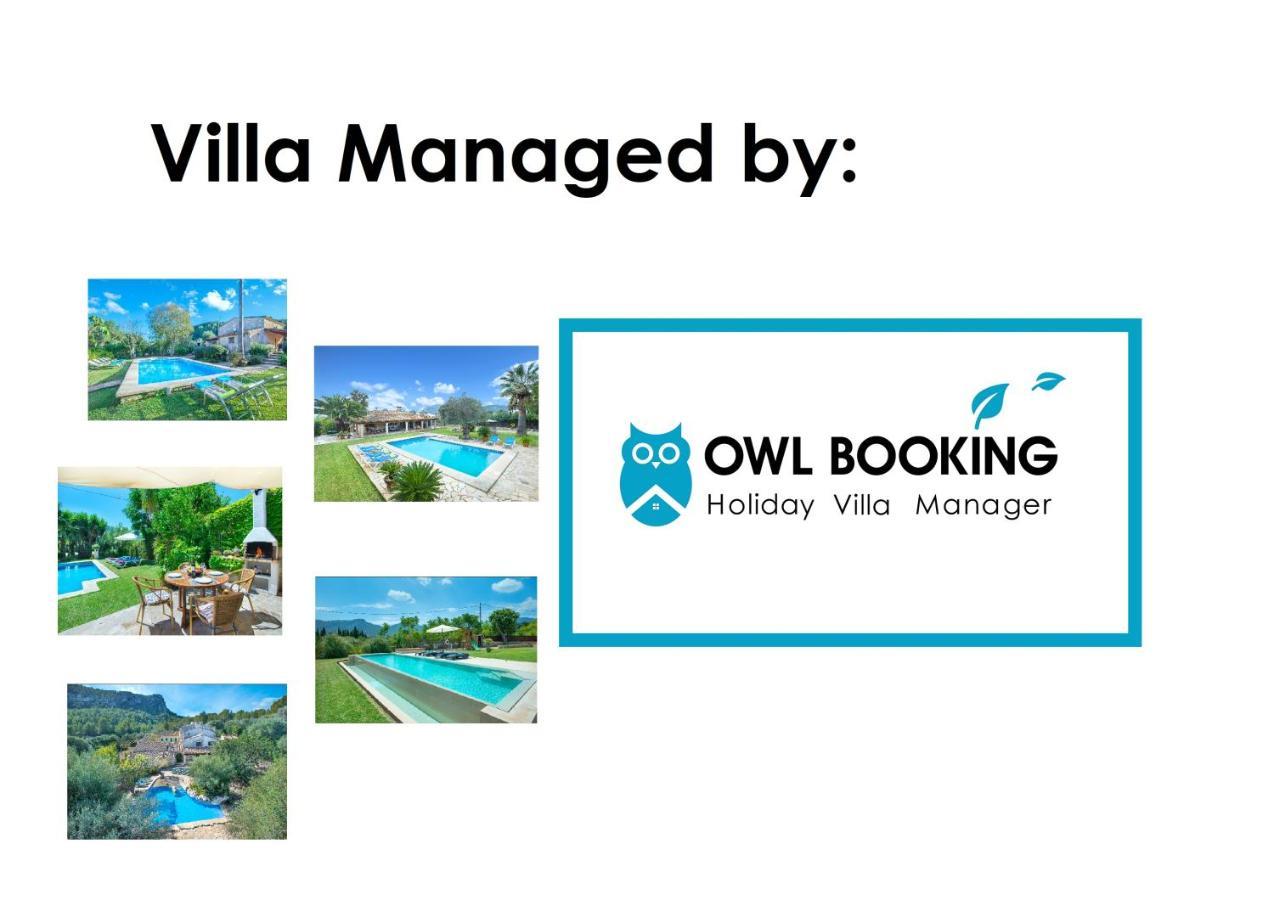 Owl Booking Villa Padrina - Walking To The Old Town Pollença Exterior foto
